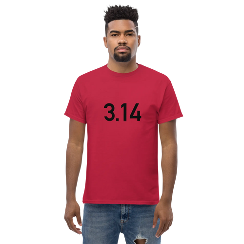 3.14...It's All About the Number (Unisex T) - Pi Day Shirts